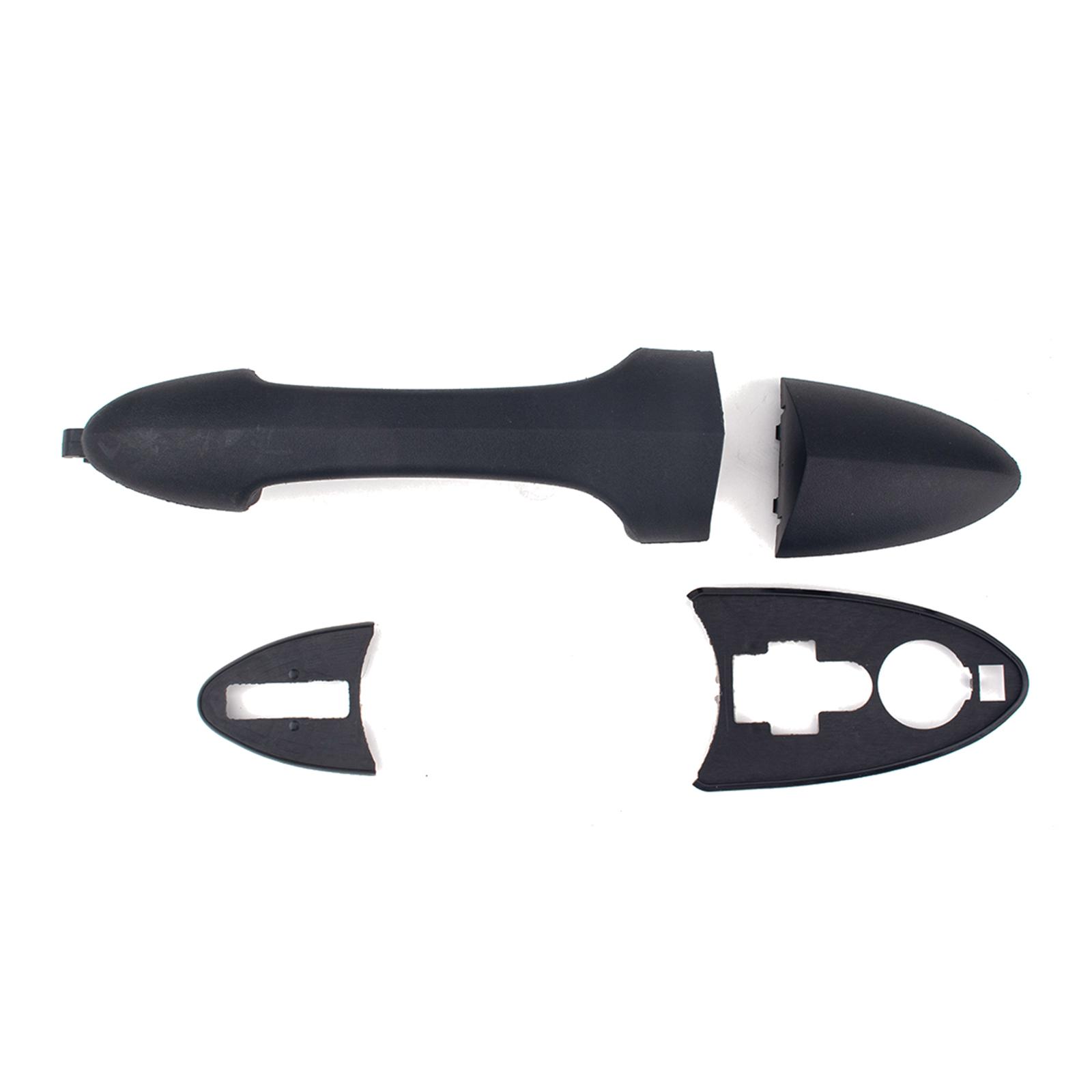 Car Exterior Outer Door Handle Kit Trim for Ford Foucs 2000-2007 Rear