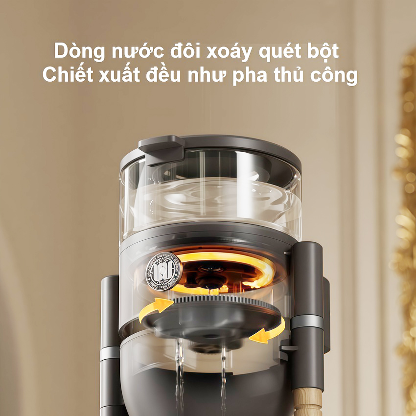 Máy pha cà phê, trà Drip cao cấp - Dòng máy chuyên nghiệp. Thương hiệu Đài Loan Wing Kwong cao cấp WCM-720. HÀNG CHÍNH HÃNG