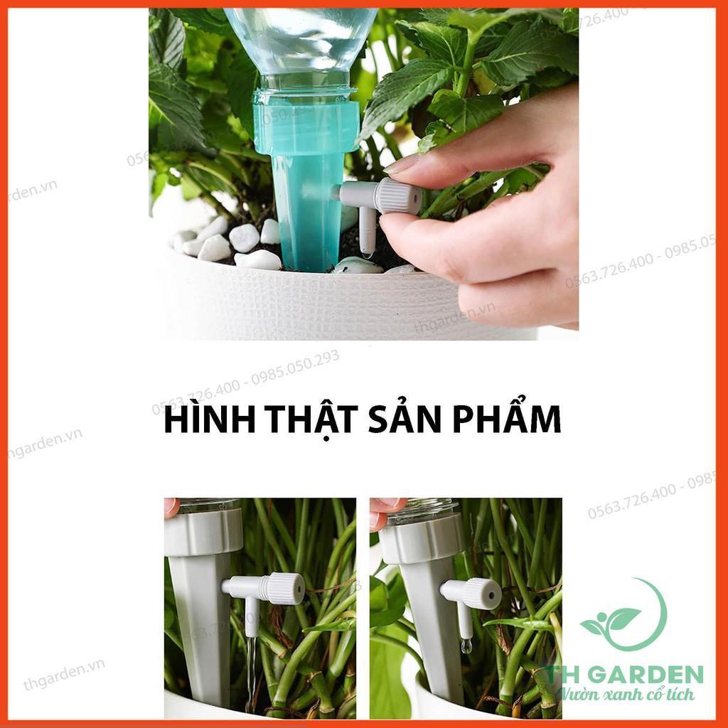 12 VÒI TƯỚI NƯỚC NHỎ GIỌT CHẢY CHẬM TỰ ĐỘNG - Lắp vừa nhiều mẫu chai 208801-1