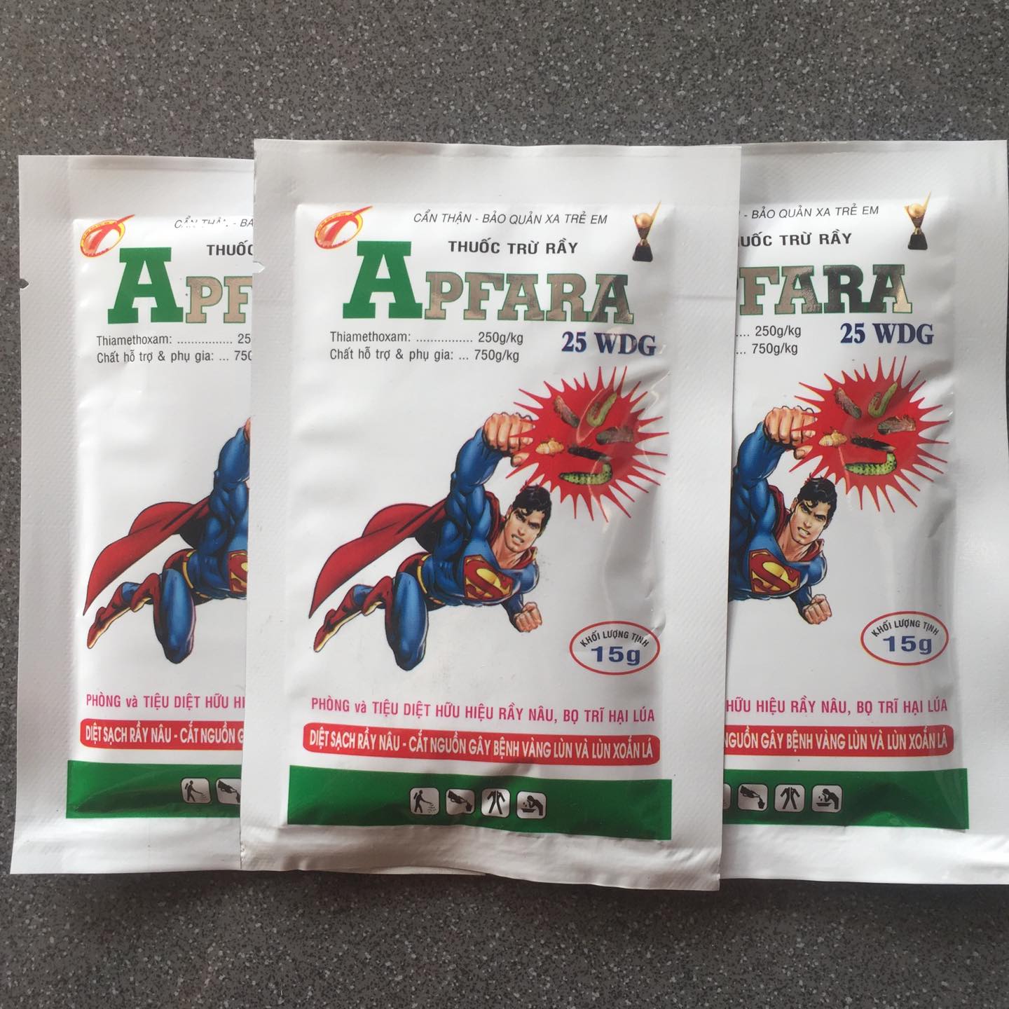 THUỐC TRỊ BÙ LẠCH APRAFA 25WDG