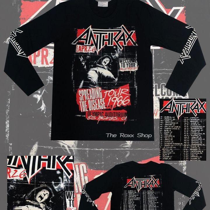 Áo Rock: áo Dài tay Anthrax ROX SP281