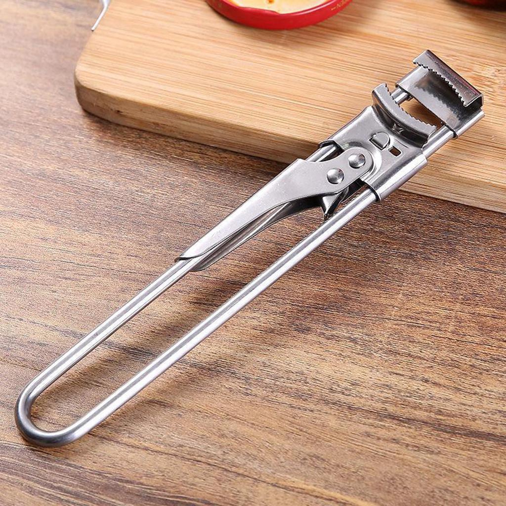 Can Opener Cover Remover Bottle Gripper Jar Lid Opener Kitchen Gadget Bar