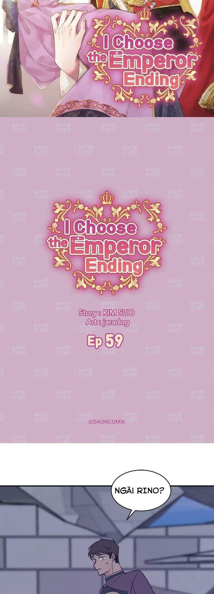 tôi sẽ đi đến cùng với hoàng đế chapter 59 3