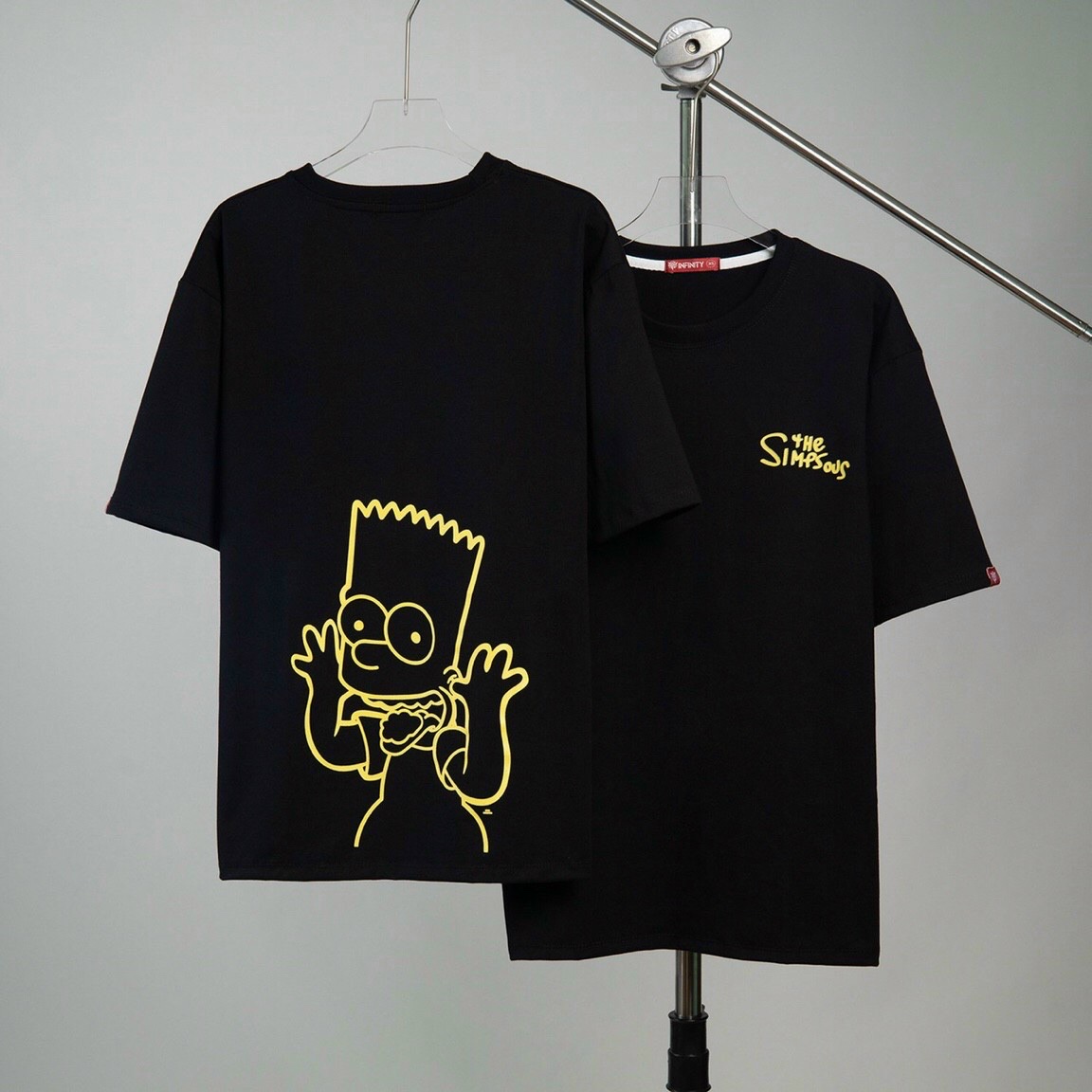 Áo Phông Nam Nữ Form Rộng Tay Lỡ Vải Chất Cotton Mịn Mát Kita Unisex - Mẫu The Simpson