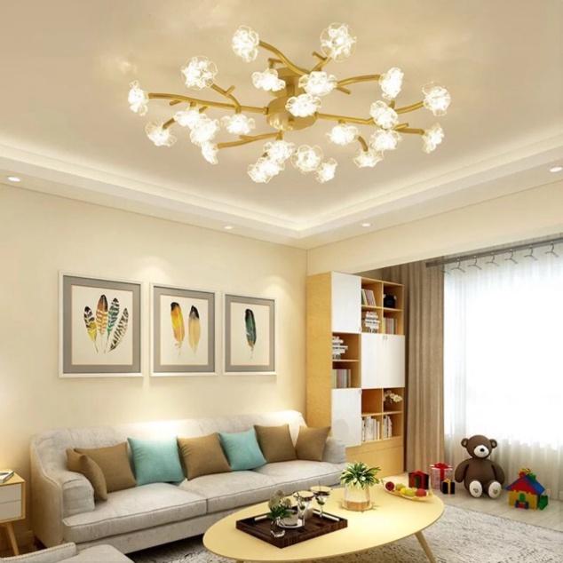 Đèn trần,đèn tô điểm phòng khách DT