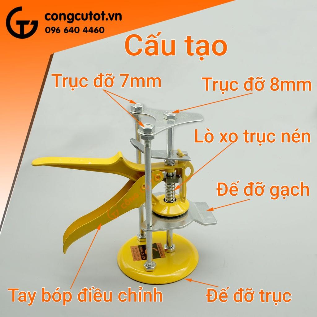 10 kích kê - con đội nâng gạch 3 trụ vàng