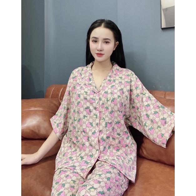 Pijama Lụa Maingo From Cánh Dơi Sang Chảnh, Thoải Mái, Mềm Mịn