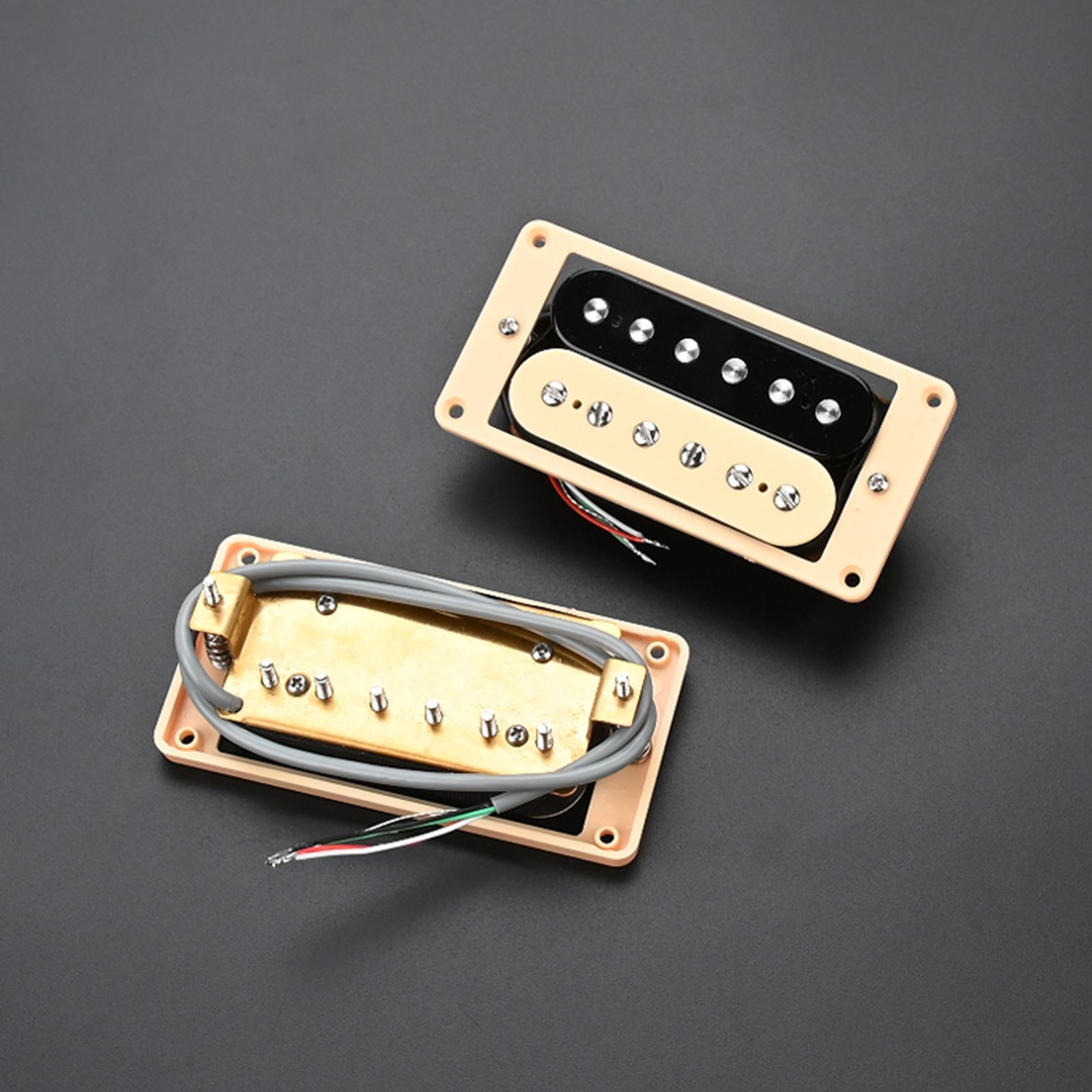 Electric Guitar Humbucker Pickups Replacement Parts Open Style Replace Kit