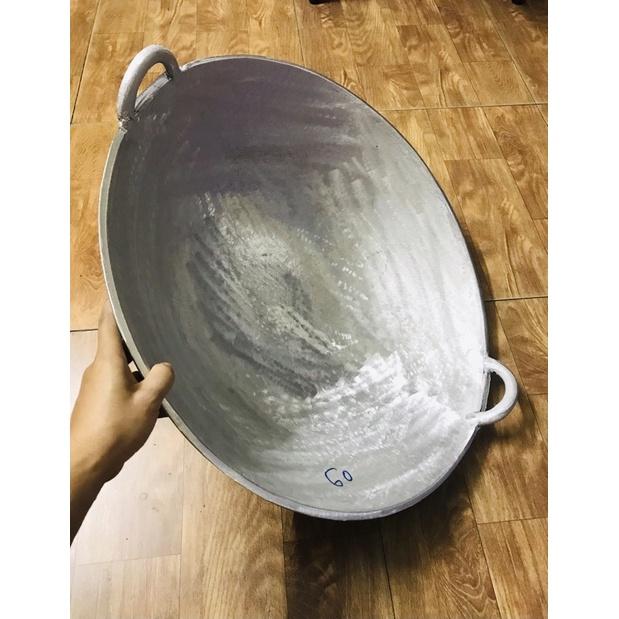 CHẢO GANG ĐÁY VÕNG CỠ LỚN ĐK 60 CM