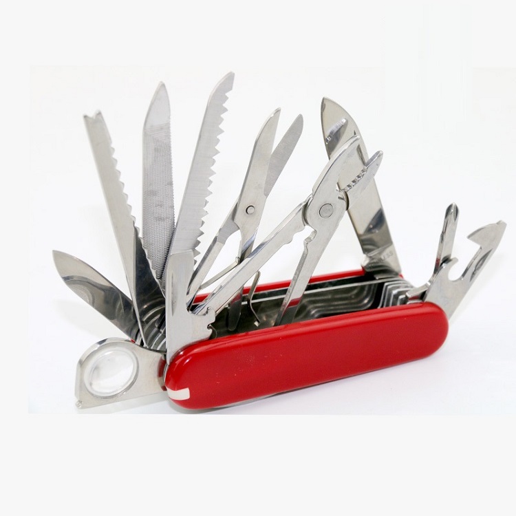 Móc khóa đa năng 17in1- Dụng cụ mini gấp gọn bỏ tút đi đu lịch an toàn, tiện lợi