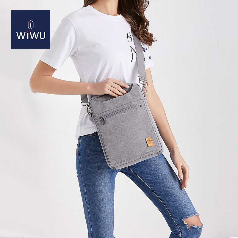 Túi đeo dọc Wiwu Vertical 13" dành cho Macbook, iPad, Surface, Laptop- Hàng chính hãng
