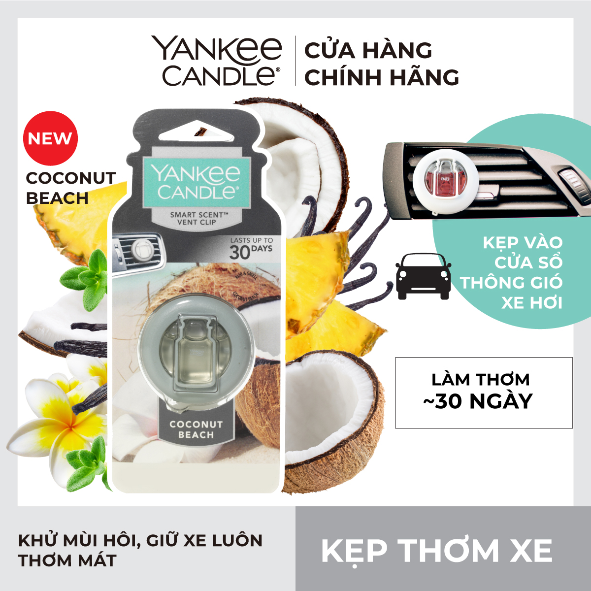 Giấy Thơm Xe Yankee Candle - Sage &amp; Citrus