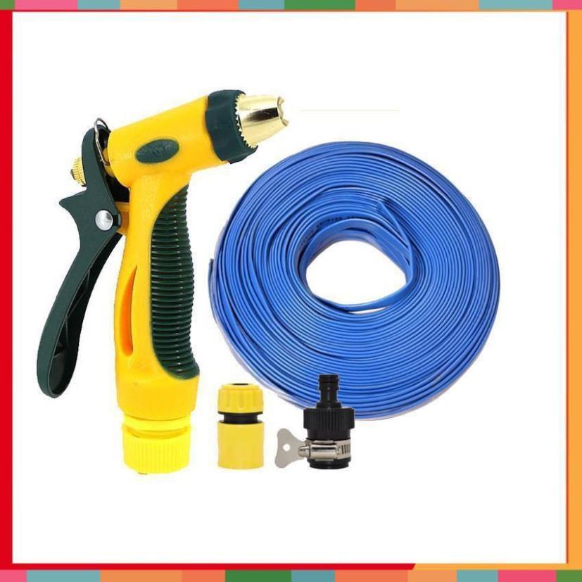 Bộ dây vòi xịt nước rửa xe,tưới cây tăng áp 3 lần 3-5m 206317