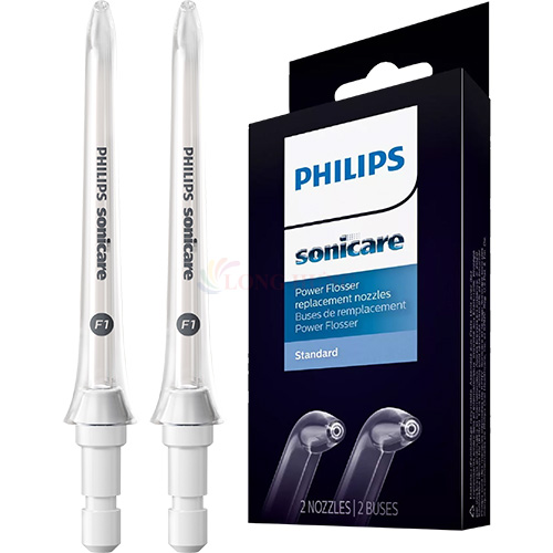 Đầu xịt thay thế máy tăm nước vệ sinh răng miệng Philips Sonicare F1 Standard nozzle HX3042/00 - Hàng chính hãng