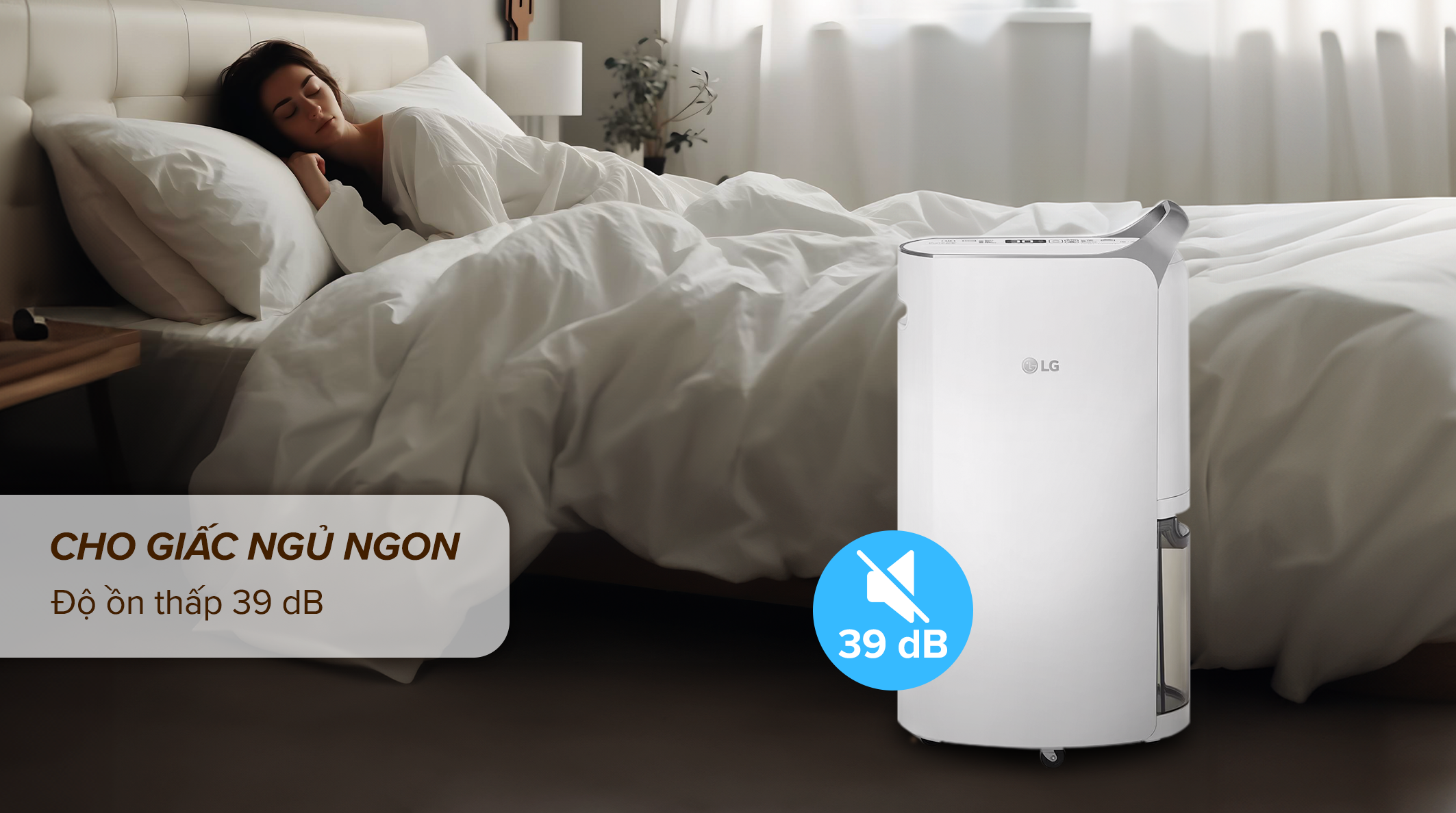 Máy hút ẩm LG Dual Inverter 16L MD16GQSE0 - Hàng chính hãng - ĐKH
