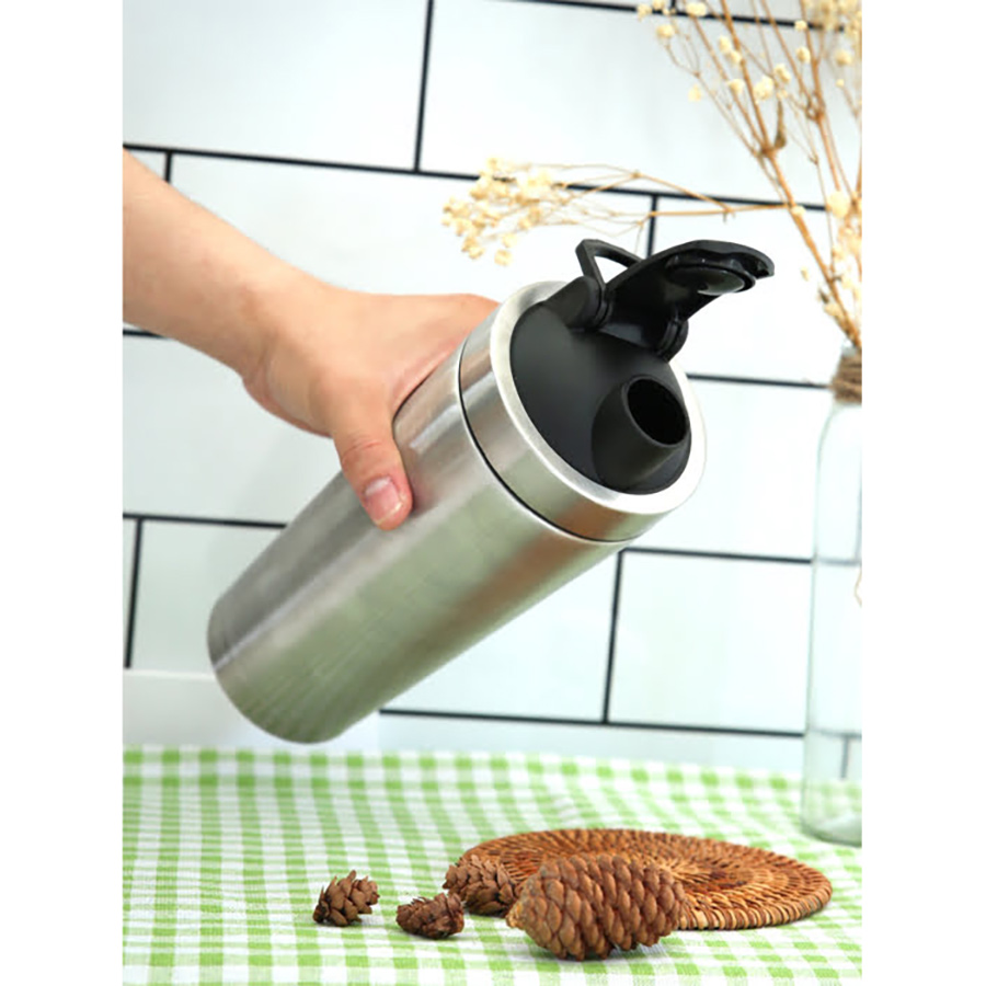 BÌNH LẮC GIỮ NHIỆT SHAKER INOX 750ML LA FONTE - 001755