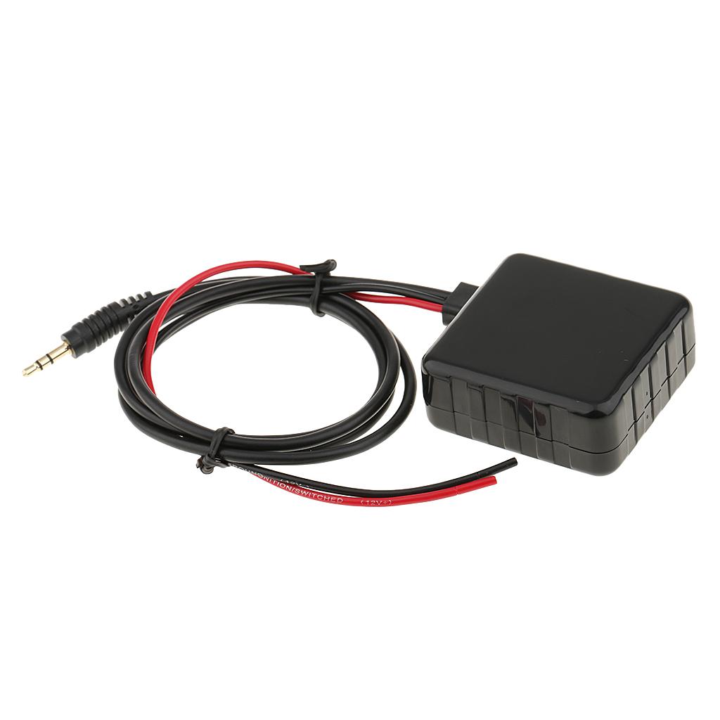 Car Stereo Truck Add-on 3.5mm Input Audio Bluetooth Receiver Adapter 12V