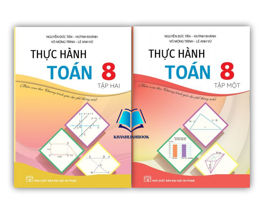 Sách - Combo Thực hành Toán 8 - tập 1 + 2
