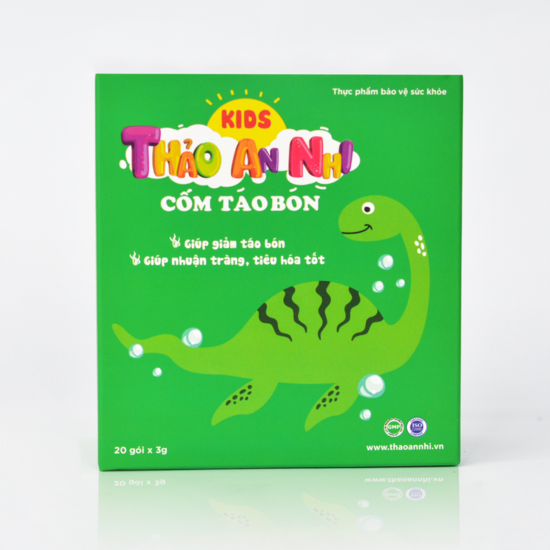 Cốm táo bón KIDS THẢO AN NHI - Giải pháp nhuận tràng, giảm táo bón cho trẻ -