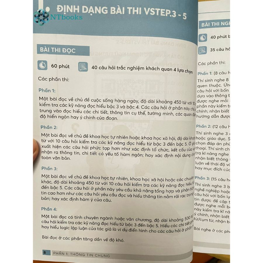 Sách Tài liệu ôn thi VSTEP.3-5