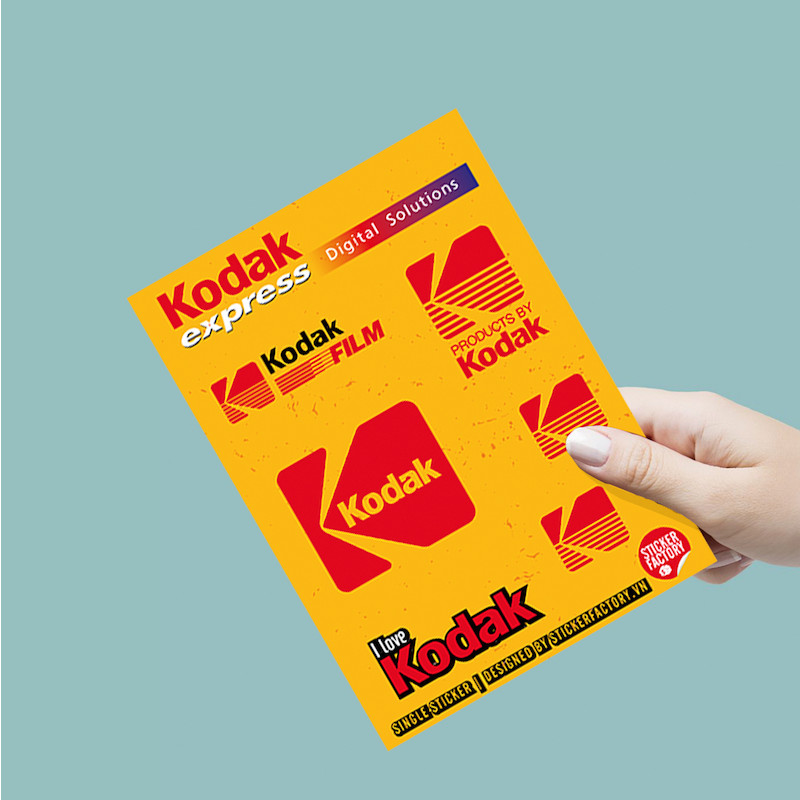 I love Kodak - Single Sticker hình dán lẻ