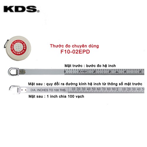 THƯỚC ĐO ĐƯỜNG KÍNH 2m KDS F10-20EPD