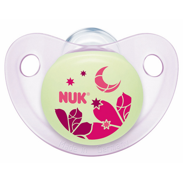 Bộ 2 Ti Giả Silicone Night/Day Nuk NU48149 (0-6 tháng) - Mẫu Ngẫu Nhiên