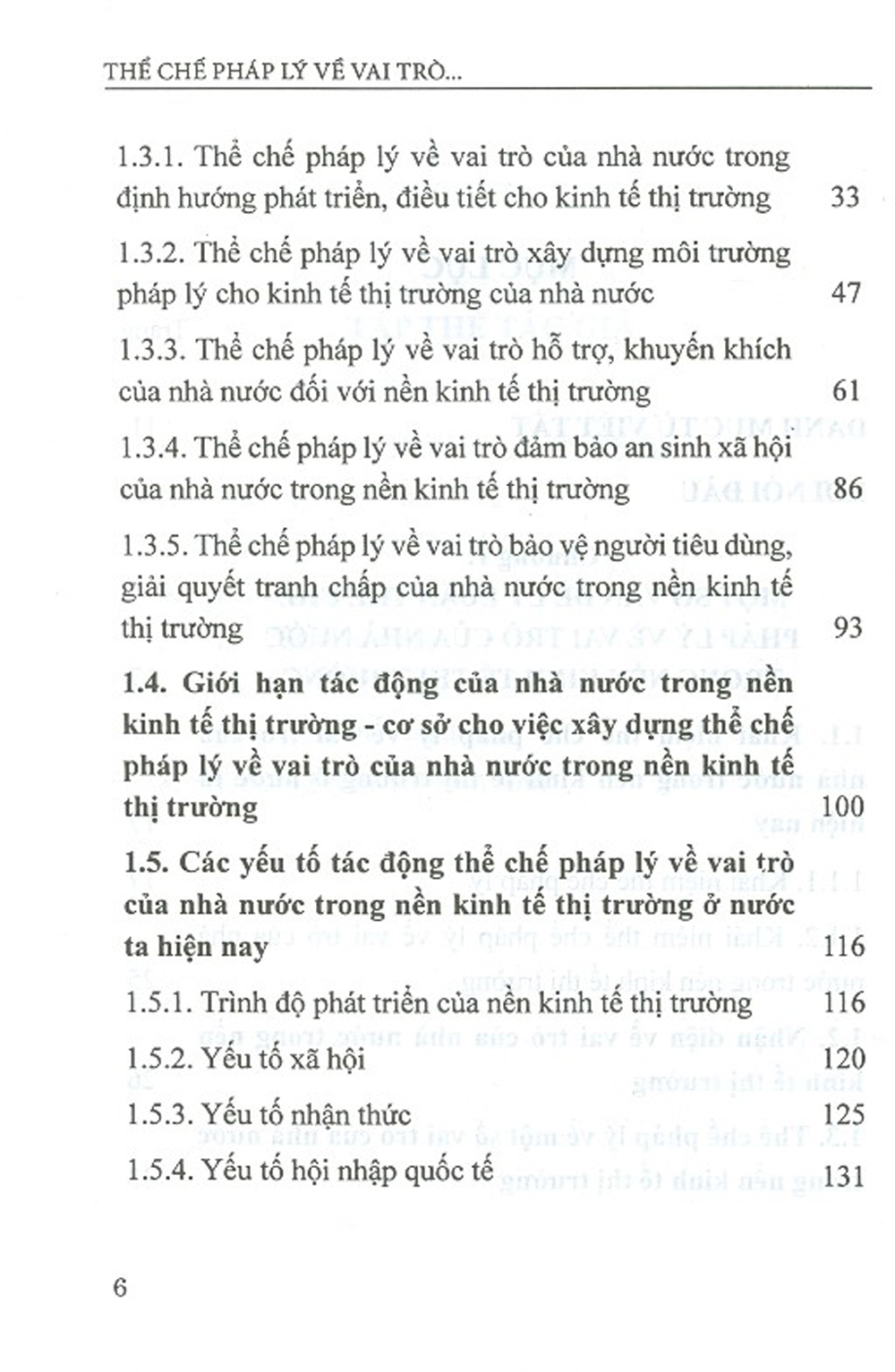 Thể Chế Pháp Lý Về Vai Trò Của Nhà Nước Trong Nền Kinh Tế Thị Trường Ở Nước Ta Hiện Nay - Một Số Vấn Đề Lý Luận Và Thực Tiễn (Sách Chuyên Khảo)