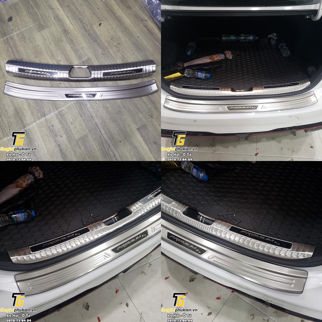 Ốp chống trầy cốp INOX Kia New K3 2022