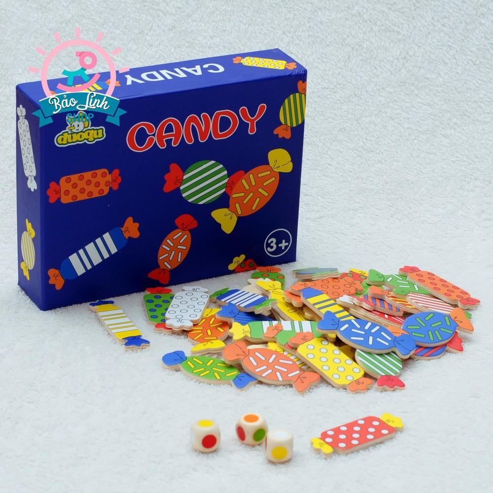 Nhặt kẹo gỗ Candy Duoqu| Đồ chơi cho bé 2 tuổi
