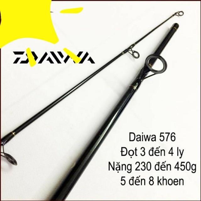 cần câu 2 khúc rỗng dài 2m7 DAIWA cần tải cá 10kg y hình giá rẻ