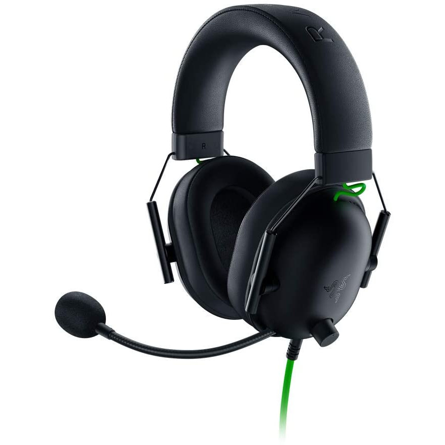 Tai nghe Razer BlackShark V2 X (đệm tai da, không có soundcard) - Hàng chính hãng