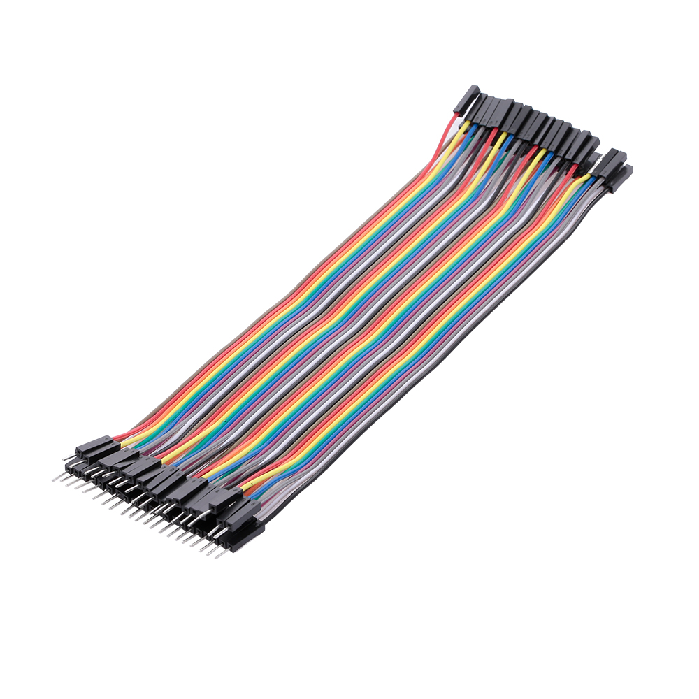 Dây Cáp BreaDBoard Jumper Dupont Nam Sang Nữ Cho Cáp Arduino 40pin 20cm, Nhiều Màu