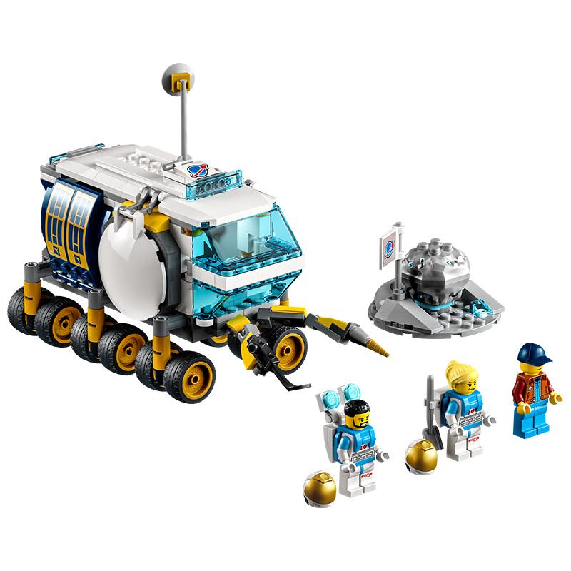 Đồ Chơi LEGO CITY Xe Thám Hiểm NASA Mặt Trăng 60348 (275 chi tiết)