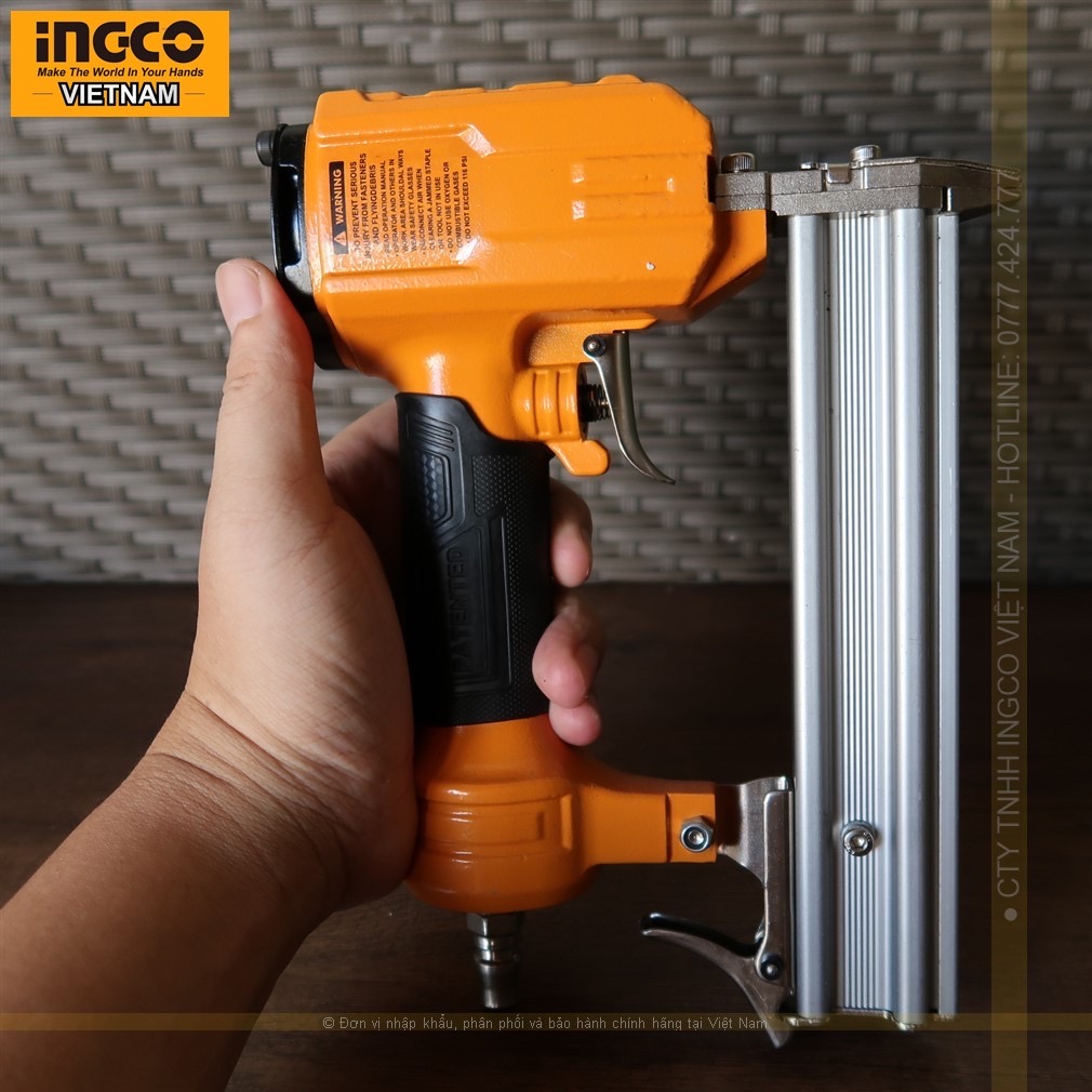 Bộ bắn đinh thẳng dùng hơi INGCO ABN10301-3