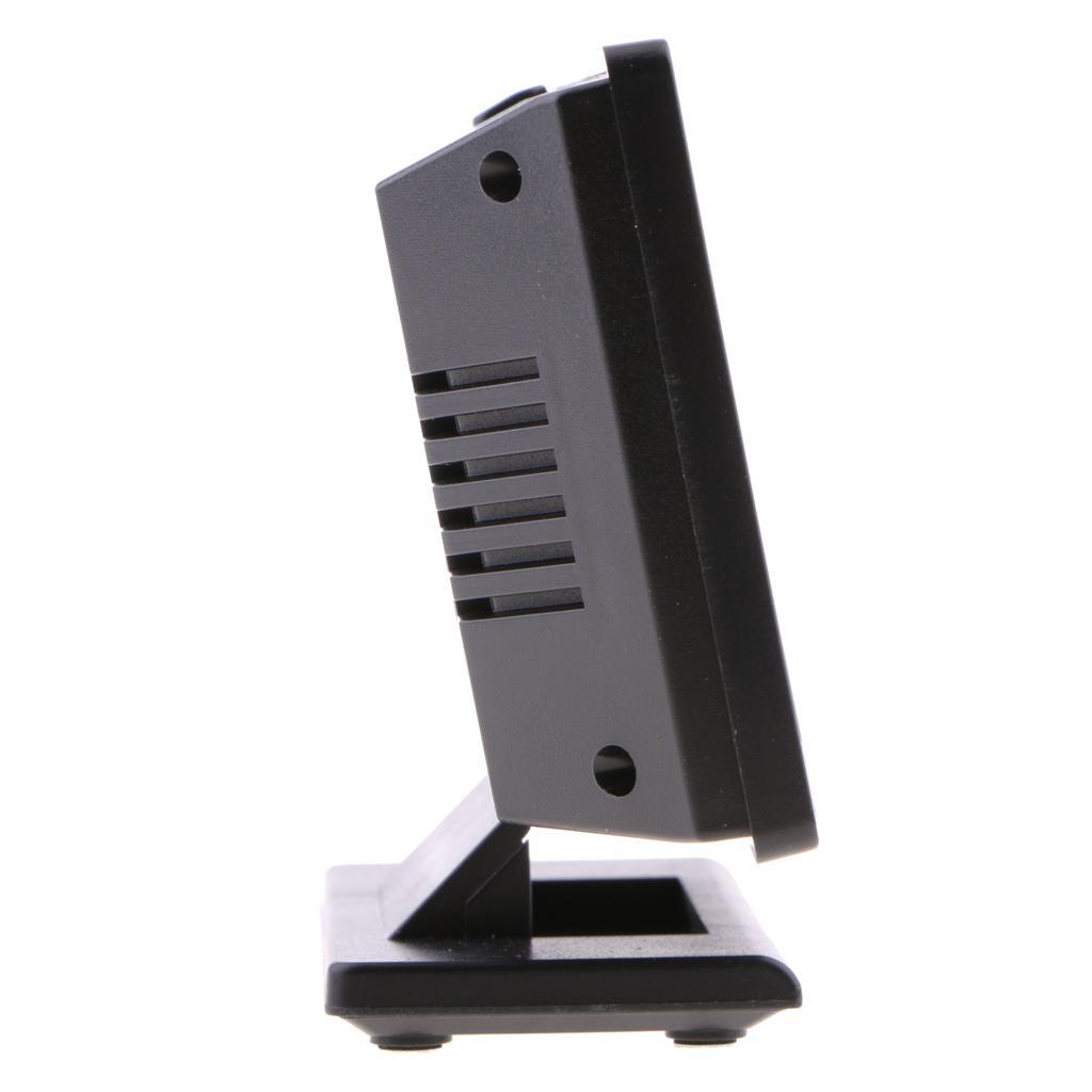 Smart Alarm Clock with Sound Controlled Backlight Calendar Temperature