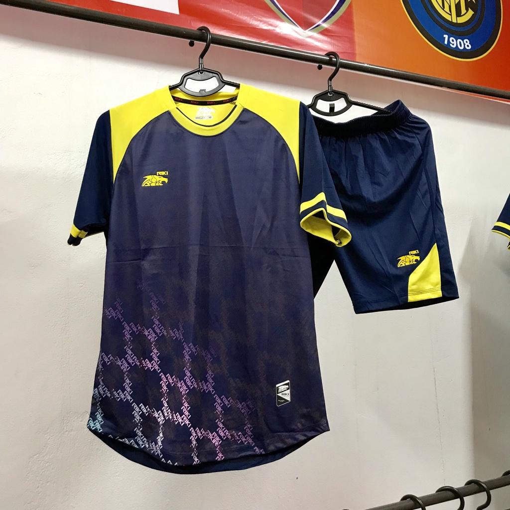 Bộ thể thao Football Riki Crom mẫu quần áo thể thao cao cấp chất vải gai lạnh