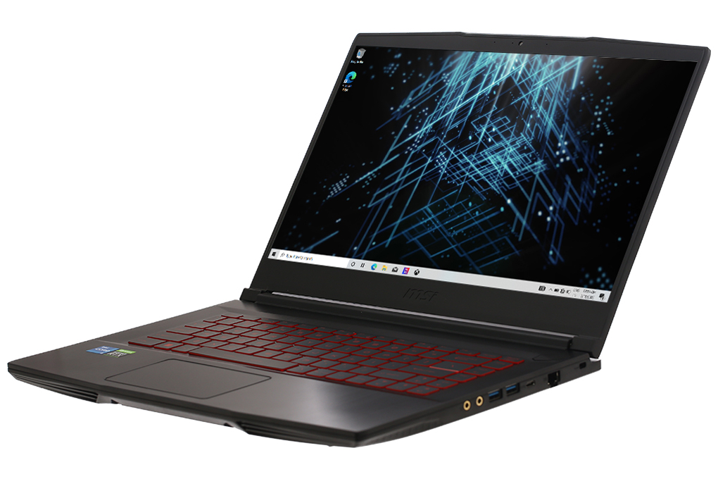 Máy Tính Xách Tay Laptop MSI GF63 Thin 11UC-444VN (i5 11400H/8GB/512GB/15.6"FHD/NVIDIA GeForce RTX 3050 4GB/Win10_ Đen) - Hàng Chính Hãng