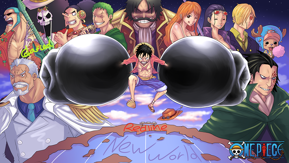 Poster A4 dán tường Anime, decal 21x30 trang trí có keo one piece wallpaper (41).png