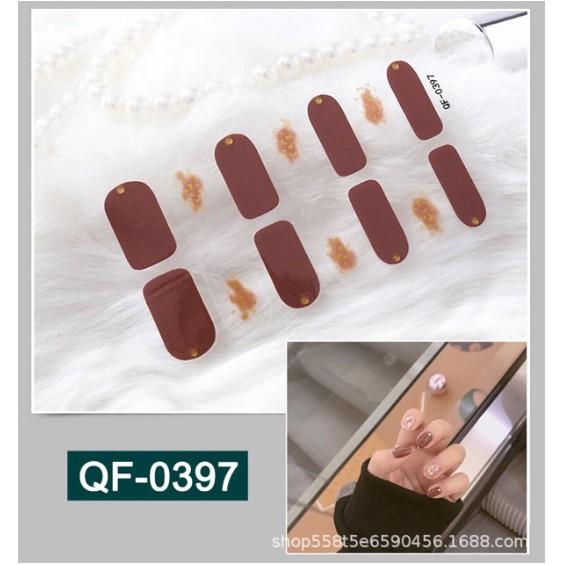 Decal Sticker Nail dán móng tay nhanh Đẹp - Nhanh - Bền (Mẫu 2)