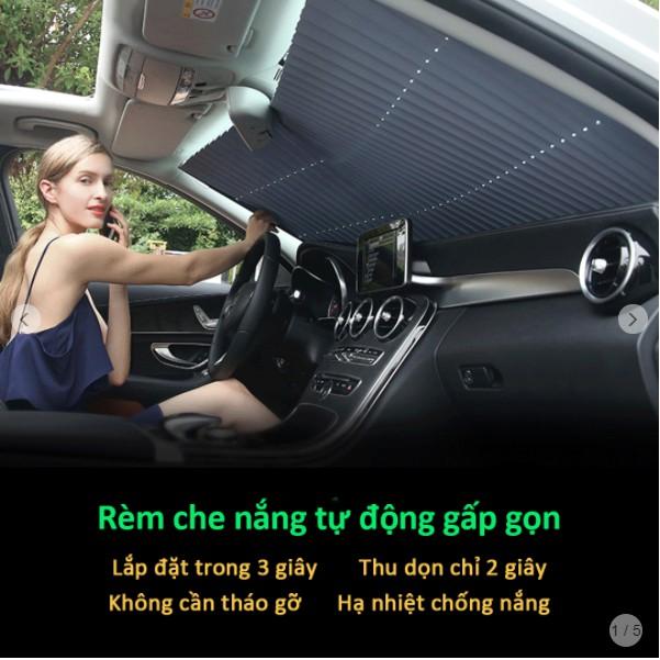 Rèm che nắng ô tô tự động gấp gọn, chống nắng cách nhiệt - SUPER STORE