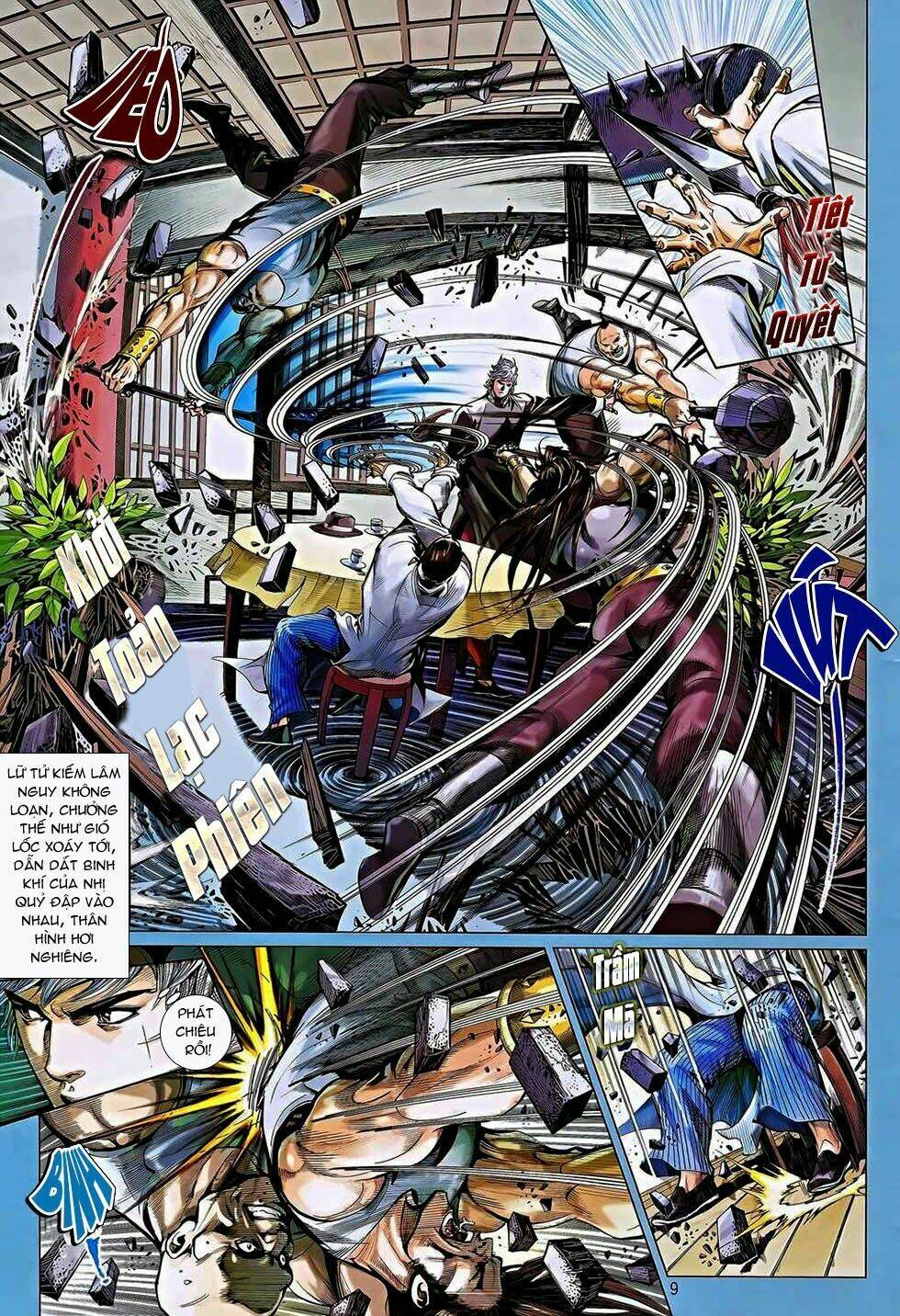 tân tác trung hoa anh hùng chapter 5 9