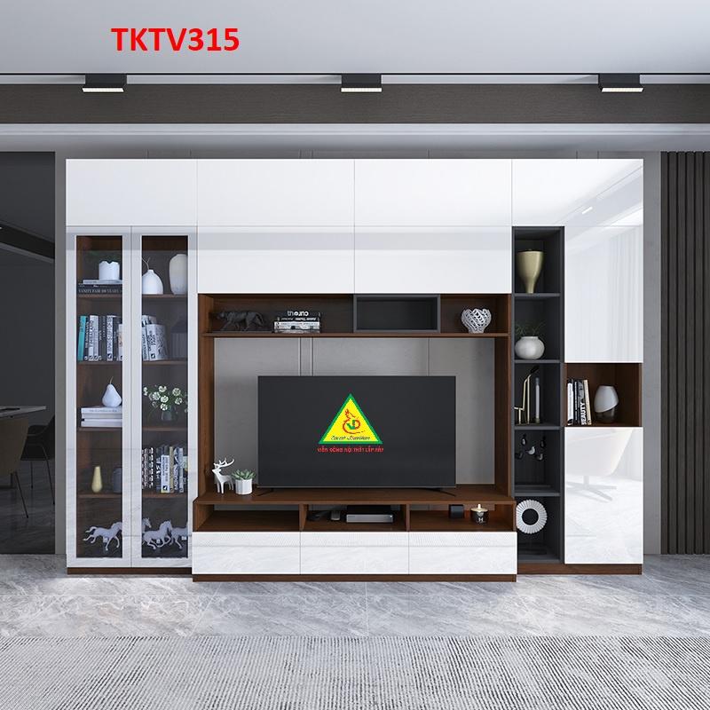Tủ kệ tivi trang trí phong cách hiện đại TKTV315 - Nội thất lắp ráp Viendong adv