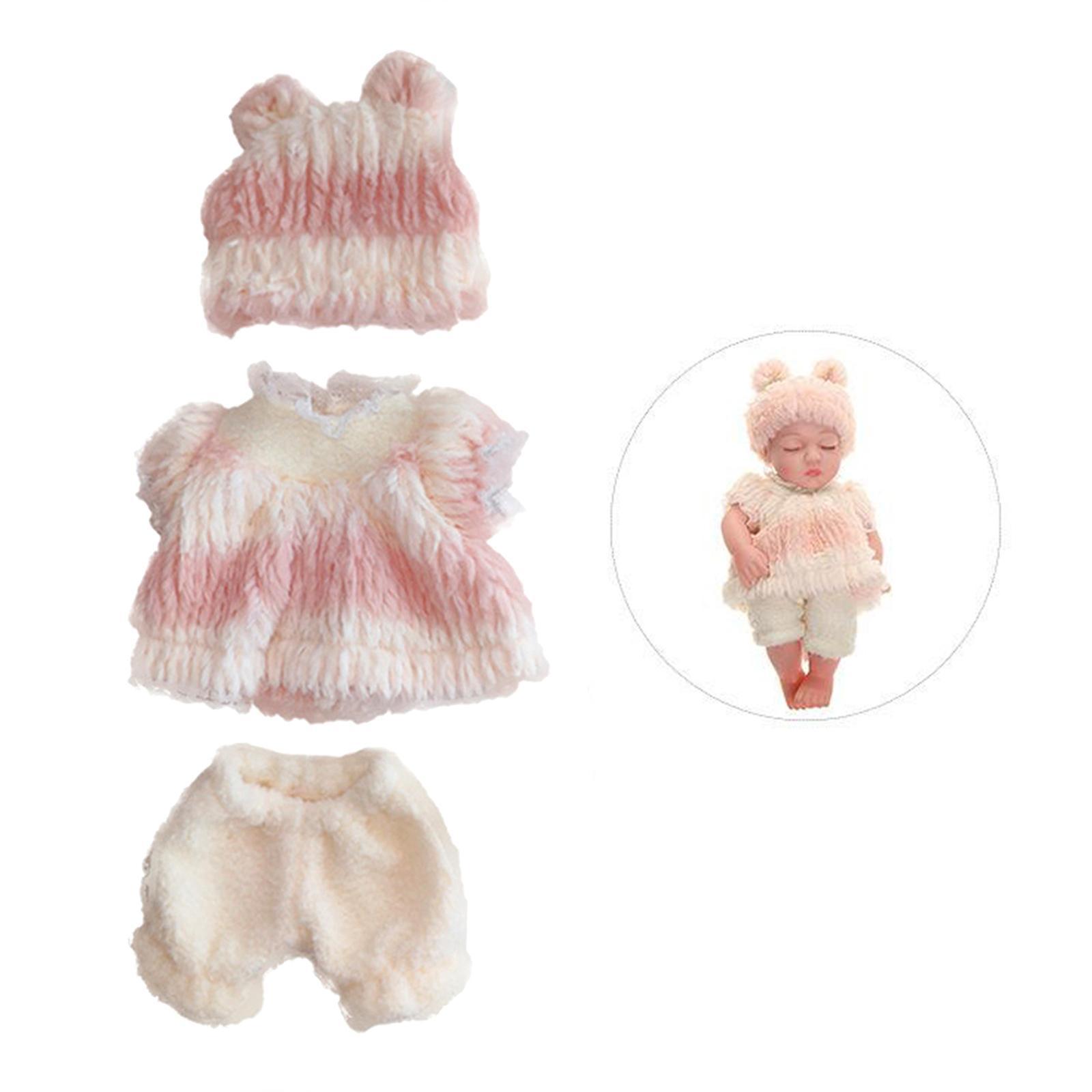 Handmade Baby Doll Clothes Costumes Pajamas for 30cm Baby Dolls