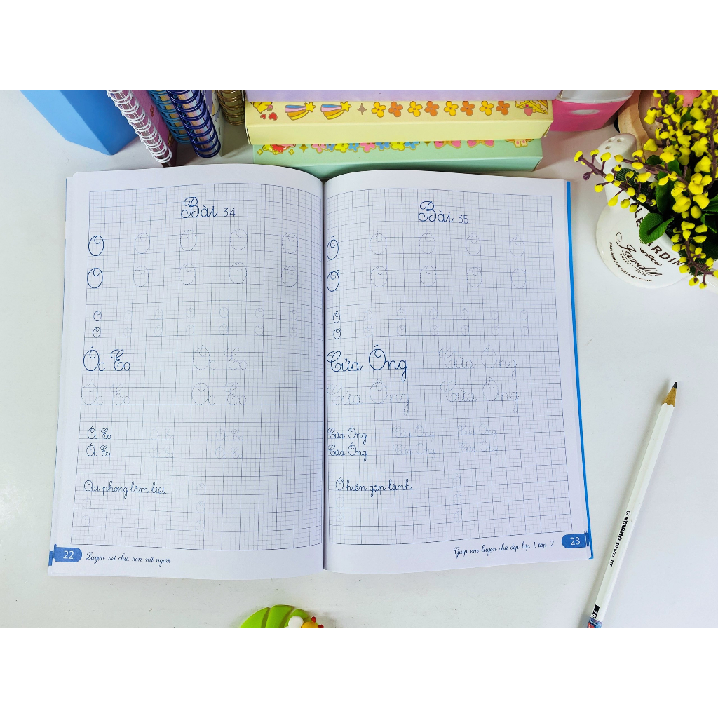 Sách - Combo 2 cuốn Giúp Em Luyện Chữ Đẹp Lớp 1 - Biên soạn theo CT GDPT mới - ndbooks