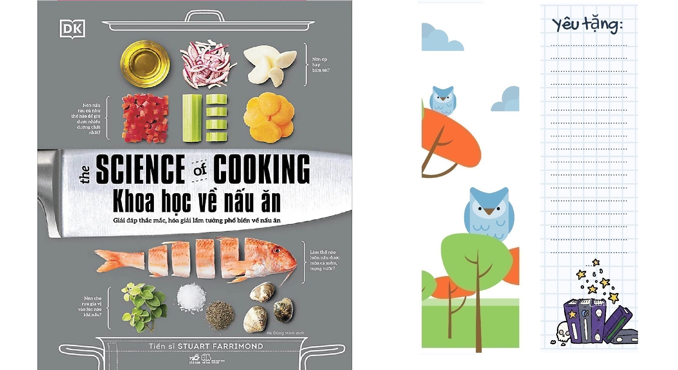 Khoa Học Về Nấu Ăn - The Science Of Cooking Tặng bookmark vadata