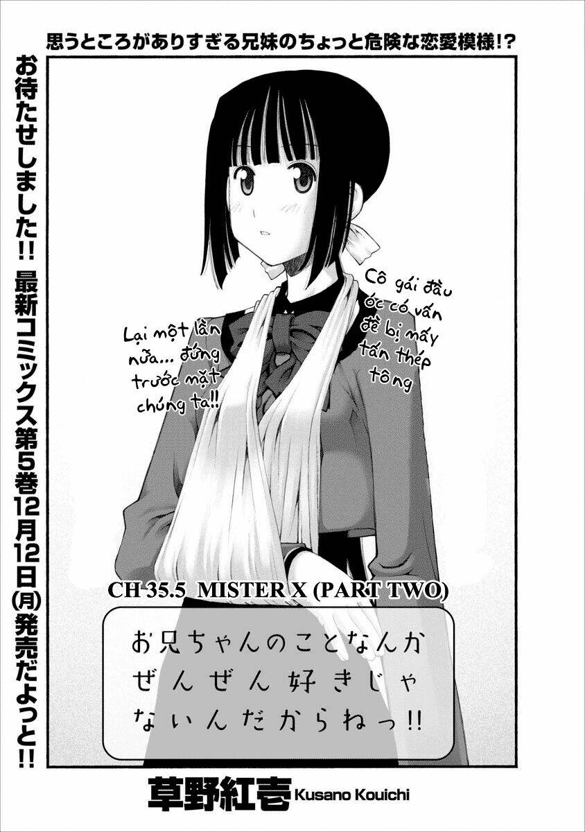 Oniichan No Koto Nanka Zenzen Suki Ja Nai N Da Kara Ne!! Chapter 35.5 - Trang 1