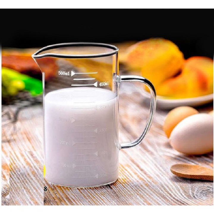 Ly Thuỷ Tinh Chia Vạch Đo Lường Chịu Nhiệt Dung Tích 1000 Ml