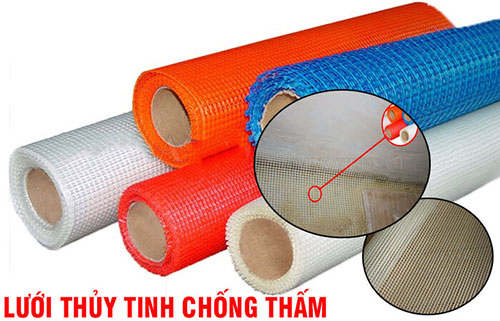 Lưới thủy tinh chống thấm 