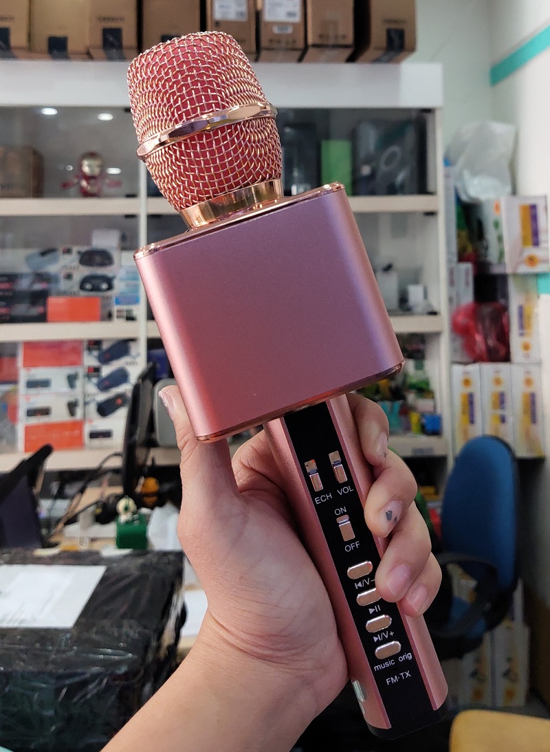 Micro karaoke kèm loa bluetooth SD-19 cao cấp